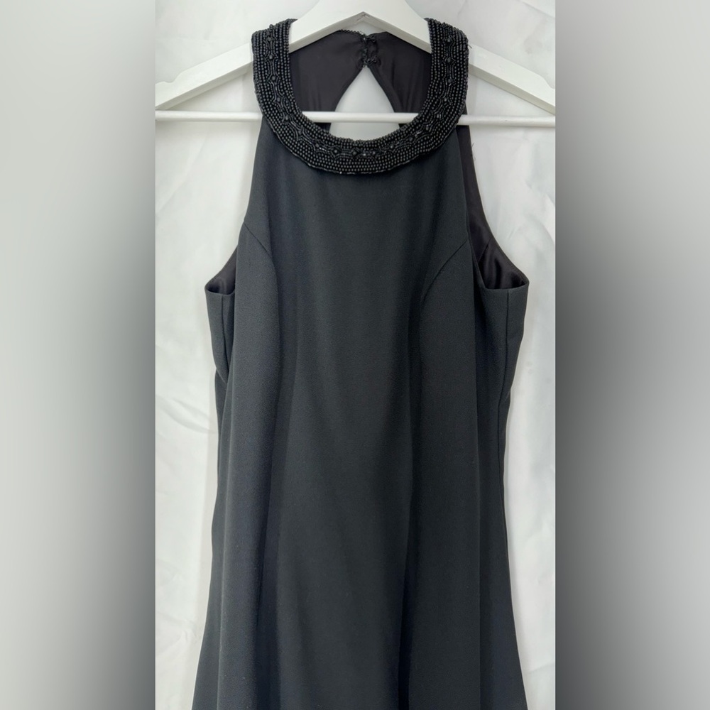 New Image Vintage Black Long Dress Size S - Picture 8 of 15